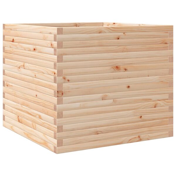 vidaXL Jardinière 80x80x68 5 cm bois de pin massif