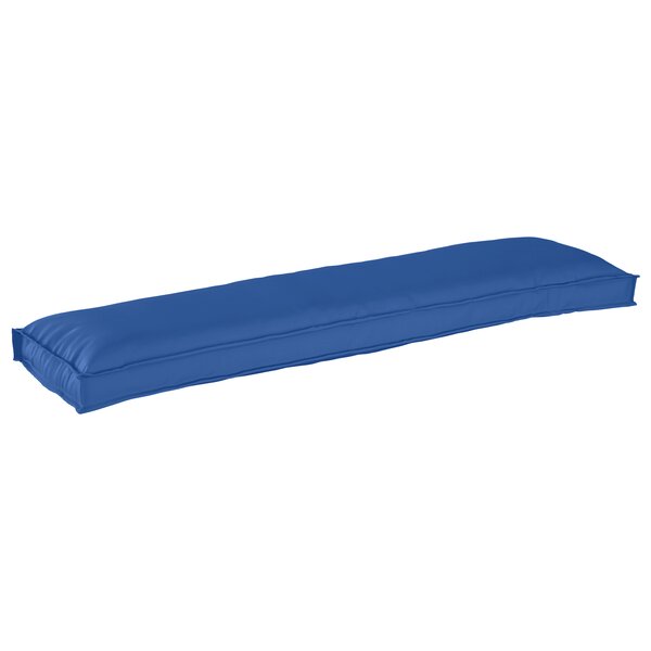 vidaXL Coussin de palette pour banc Bleu Royal 150x40x8 cm Tissu Oxford