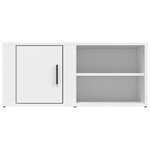 vidaXL Meubles TV 2 Pièces Blanc 80x31 5x36 cm Bois d'ingénierie