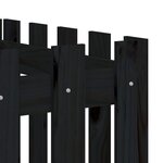 vidaXL Lit surélevé de jardin design de clôture 200x50x50cm pin massif