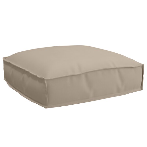 vidaXL Coussin de palette pour siège Taupe 50x50x12 cm en tissu Oxford