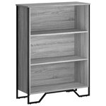 vidaXL Bibliothèque sonoma gris 80x31x106 cm bois d'ingénierie
