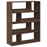 vidaXL Cloison de séparation chêne marron bois d'ingénierie