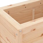 vidaXL Jardinière 82 5x40x39 cm bois de pin massif