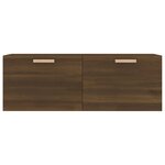 vidaXL Armoire murale Chêne marron 100x36 5x35 cm Bois d'ingénierie