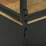 Armoire haute vidaXL 70x35x180 cm en Bois Massif de Manguier