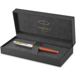 Stylo bille haut de gamme Parker 51 Premium  Rouge rage  Recharge d'encre noire pointe moyenne  coffret cadeau