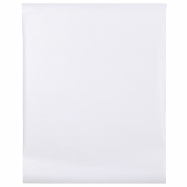 vidaXL Film pour fenêtre dépoli blanc 60x500 cm PVC