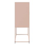 vidaXL Meuble TV blanc 100 5x39x60 5 cm acier
