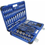 Brilliant tools jeu de douilles de 1/4" 3/8" 1/2" 171 pièces acier