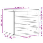 Organisateur armoire de bureau 36 x 26 x 29 5 cm marron 02_0043551