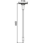 Decoration lumineuse solaire GALIX G4460 - Forme Tournesol - 44 cm