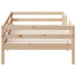 vidaXL Cadre de lit sans matelas 100x200 cm bois massif de pin