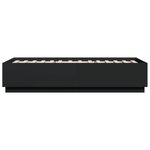 vidaXL Cadre de lit sans matelas noir 75x190 cm