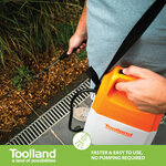 Toolland pulvérisateur de jardin à batterie 6 l