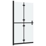 vidaXL Paroi de douche pliable Verre ESG dépoli 70x190 cm