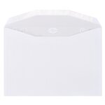 Lot de 1000: enveloppe commerciale vélin extra-blanc mécanisable gommée avec fenêtre 80 g/m² la couronne 162x229 mm