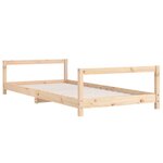 vidaXL Cadre de lit pour enfant 90x190 cm Bois de pin massif
