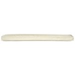 vidaXL Coussin de Palette pour Banc Crème 200x40x8 cm Tissu Oxford