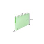 Paquet De 50 Chemises Poche Super 210 - 24 5x32 5cm - Vert Clair - X 3 - Exacompta