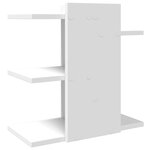 Organisateur armoire de bureau 42 x 21 5 x 42 cm bois d'ingénierie White 02_0043562