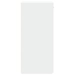 vidaXL Buffet blanc 45x42 5x93 cm bois d'ingénierie