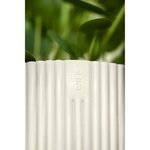 Vibes Fold Pot de fleurs rond 30 - Blanc Ø 30 x 27 cm
