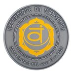 SWADHISTHANA Chakra 2 Once Argent Monnaie 2000 Francs Cameroon 2021