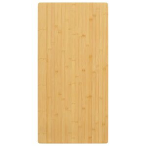 vidaXL Dessus de table 50x100x4 cm bambou