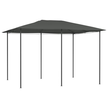 vidaXL Belvédère 3x4x2 6 m Anthracite 160 g/m²