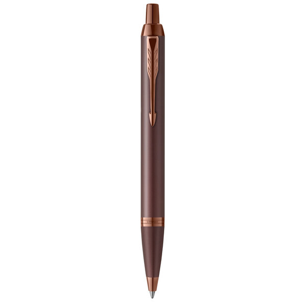 Stylo bille Parker IM Monochrome  Bordeaux  encre bleue  Coffret cadeau