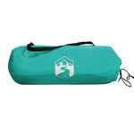 vidaXL Tente de plage vert d'eau 274x178x170/148 cm 185T polyester