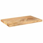 vidaXL Dessus de table 40x20x3 8 cm rectangulaire bois massif manguier