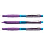 Porte-mines Q-Erase  0 5 mm  violet/bleu x 3 PENTEL