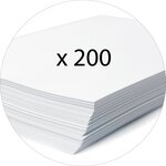 Boite De Classement Exabox Dos 25mm Carte Lustrée Scotten - A4 - Noir - X 10 - Exacompta