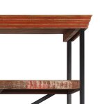vidaXL Buffet avec étagères Bois de récupération massif 120x35x200 cm