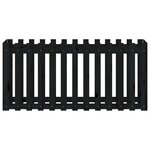 vidaXL Lit surélevé de jardin design de clôture 150x50x70cm pin massif