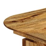 vidaXL Bureau 110 x 50 x 76 cm Bois de manguier massif