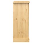 vidaXL Commode Corona 92x48x114 cm bois massif de pin