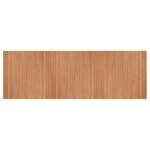 vidaXL Tapis rectangulaire naturel 100x300 cm bambou