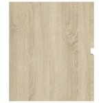 vidaXL Armoire d'évier Chêne sonoma 90x38 5x45 cm Bois d'ingénierie