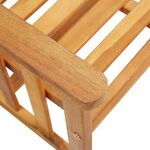 Chaises de jardin avec table à thé et coussins acacia solide 02_0013339