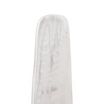 vidaXL Sculpture Argent 26x26x110 cm Hélice demi