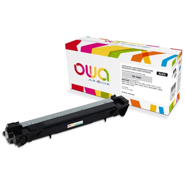 Toner remanufacturé compatible Brother TN1050 Noir