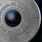 Pièce de monnaie en Argent 2000 Francs g 62.2 (2 oz) Millésime 2025 Interstellar Phenomena SOCORRO UFO INCIDENT