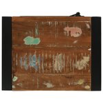 vidaXL Meuble mural de salle de bain Multicolore 40x30x60 cm en bois massif récupéré