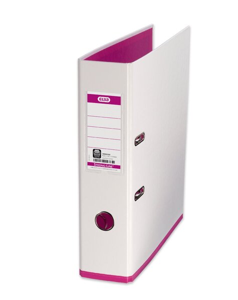 classeus myColour, largeur de dos: 80 mm, blanc/rose ELBA