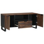 vidaXL Armoire TV 105x33 5x46 cm Bois de Mangue Massif