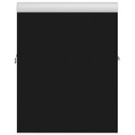 vidaXL Armoire d'évier avec lavabo intégré Noir Aggloméré