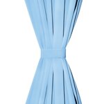 vidaXL Rideau occultant avec œillets métalliques 270 x 245 cm Turquoise
